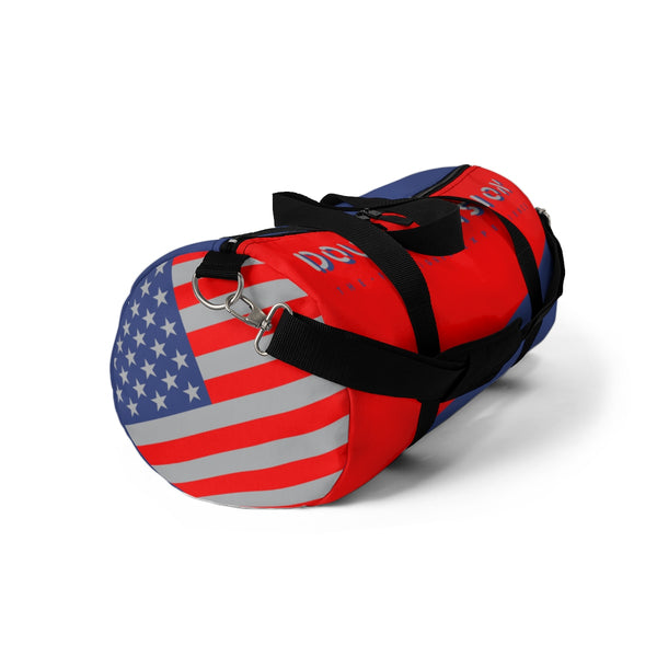 Double Vision . Red & Blue . Duffel Bag