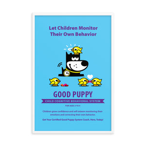 Good Puppy System Practice Promo Poster V . Framed 24x36