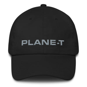 Unisex Gifts . PLANE-T . Baseball Cap . Unstructured . Black