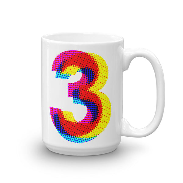 Three . Mug