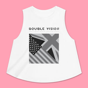 Double Vision Women's Cotton Crop Top