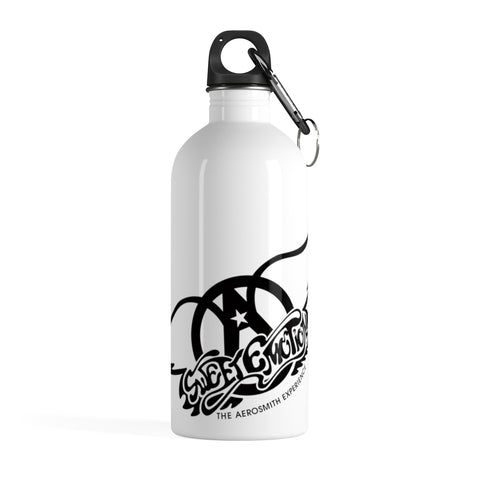 Sweet Emotion . Black Logo . Stainless Steel Water Bottle