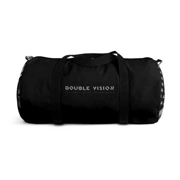 Double Vision . Gray & Black . Duffel Bag