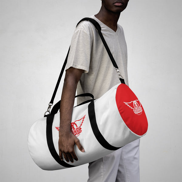 Sweet Emotion . Red White Logo . Duffel Bag