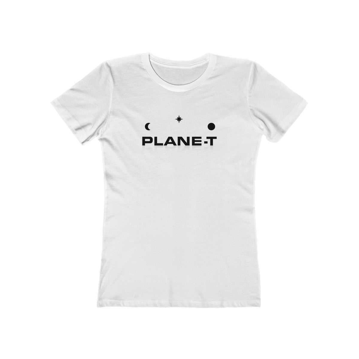 Gifts For Women . Women's The Boyfriend Tee . PLANE-T . Logo