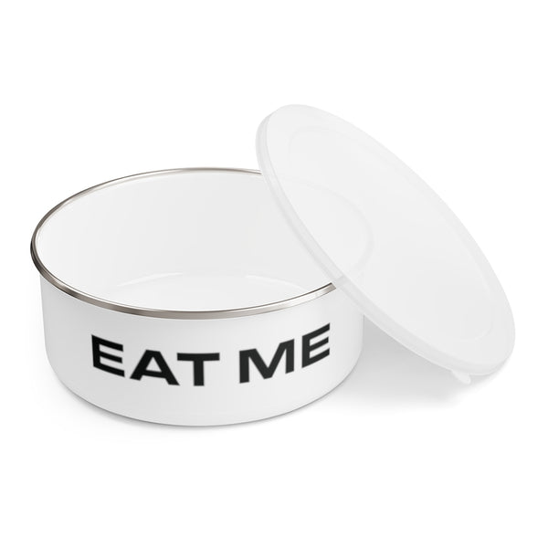 Eat Me . Classic . Enamel Bowl