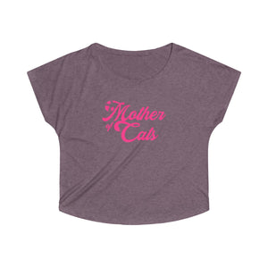 Mother Of Cats . Pink . Women's Dolman
