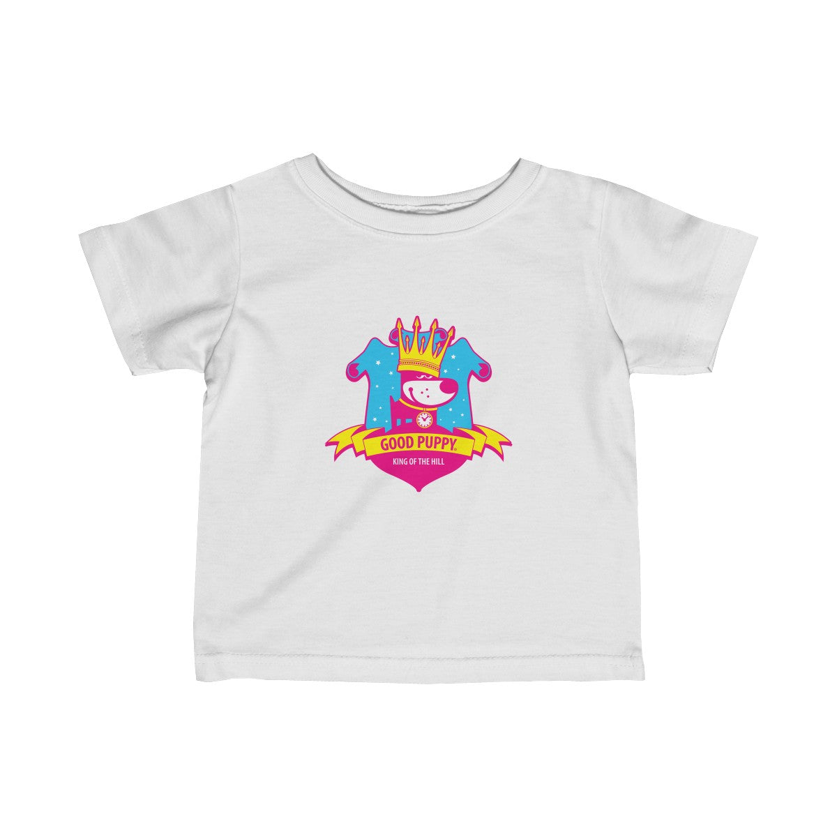 King Of The Hill . Pop Print . Infant Fine Jersey Tee