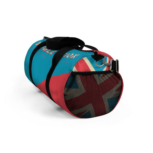 Double Vision . Blue & Red . Duffel Bag