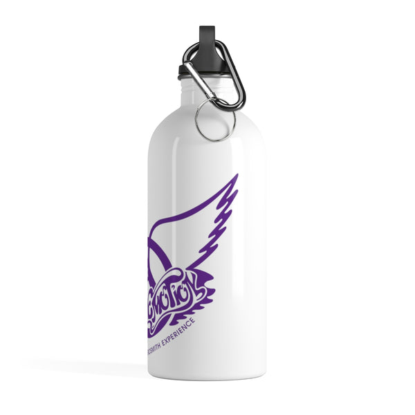 Sweet Emotion . Purple Logo . Stainless Steel Water Bottle