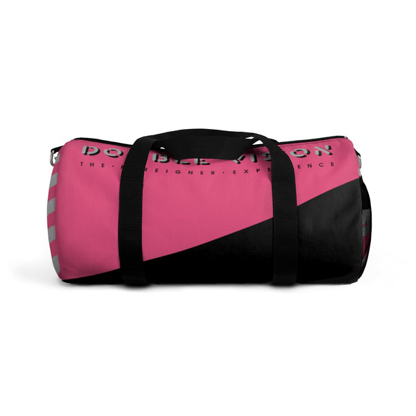 Double Vision . Pink & Black . Duffel Bag