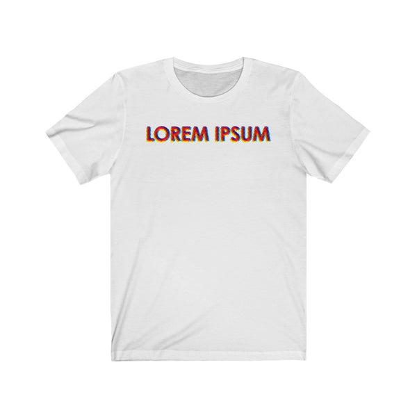 Lorem Ipsum . Unisex Cotton Tee