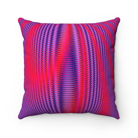 Inner Light IV . Faux Suede Square Pillow