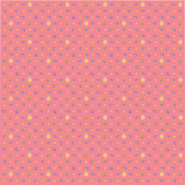Betty Bad Kitty Pattern Pink Children's Duvet Cover 