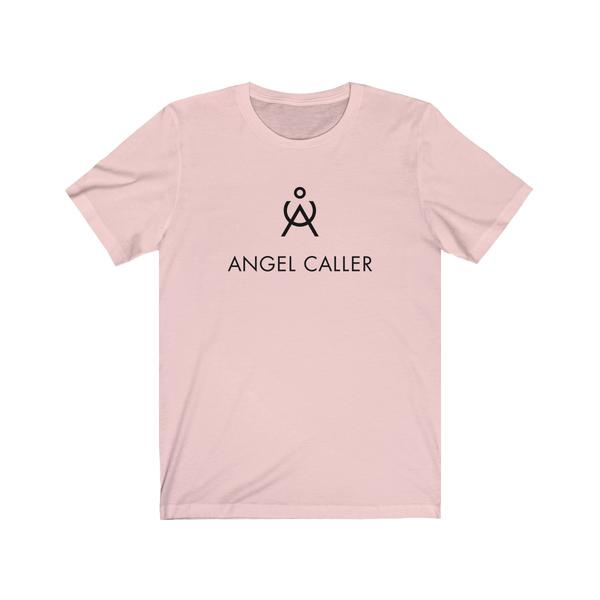 Angel Unisex Cotton Tee Soft Pink