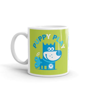 Puppy Play Good Puppy Whimsical Character Ceramic Mug
