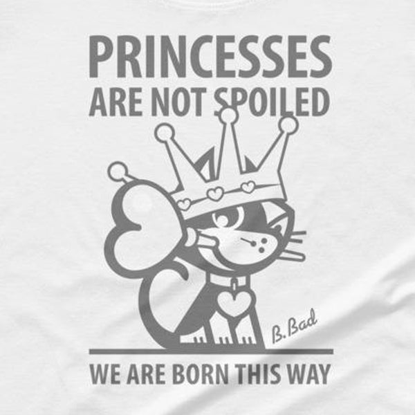 Princesses . Gray Print . Women's T-Shirt