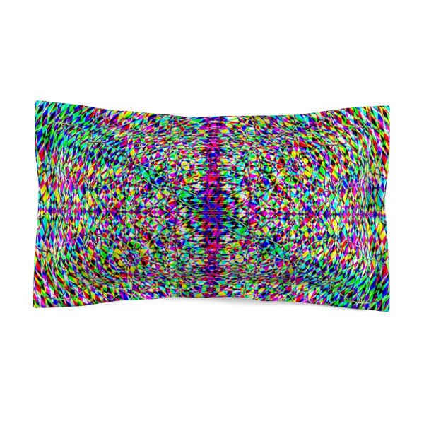 Vibrant Geometric Super Soft Pillow Sham 