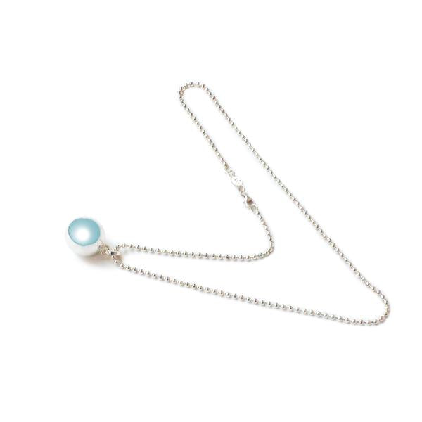 Silver Angel Caller Maternity Chime Ball Necklace