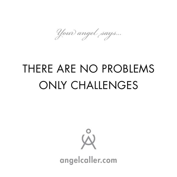 There Are No Problems Only Challenges - Divination Book