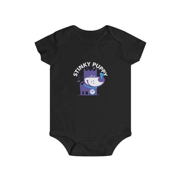 Stinky Puppy II . Infant Rip Snap Tee