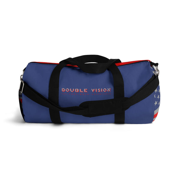 Double Vision . Red & Blue . Duffel Bag