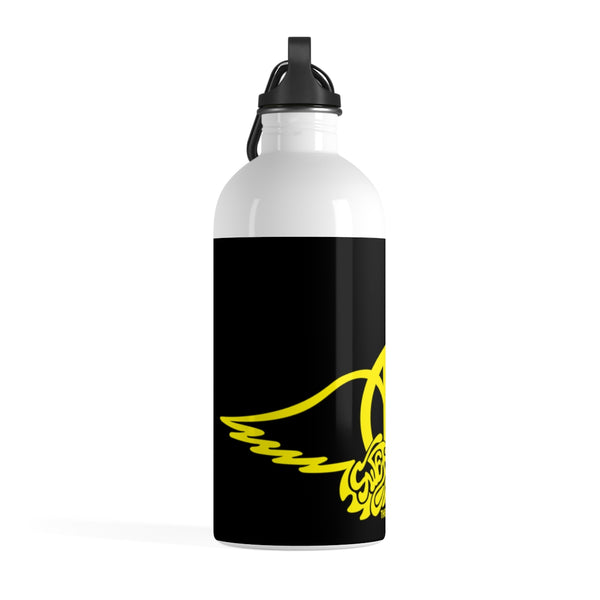 Sweet Emotion . Yellow Logo . Stainless Steel Water Bottle
