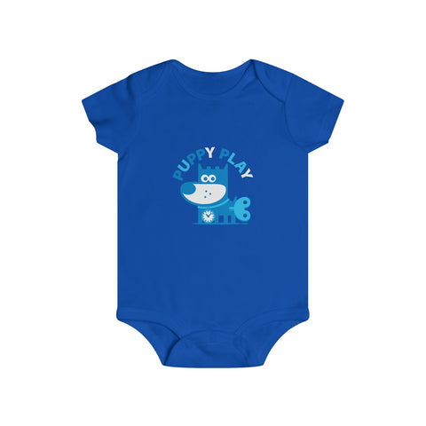 Puppy Play I . Infant Rip Snap Tee