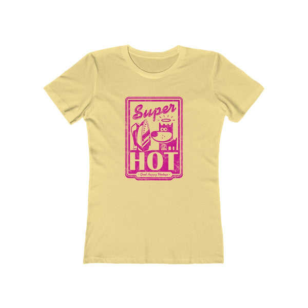 Women's Tee, Unique T-Shirt, 100% Cotton, GOOD PUPPY VINTAGE