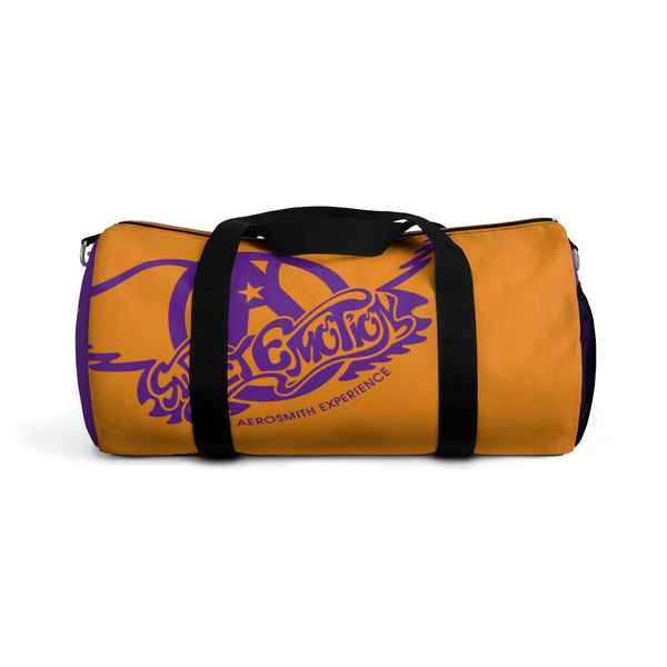 Sweet Emotion . Purple Orange Logo . Duffel Bag