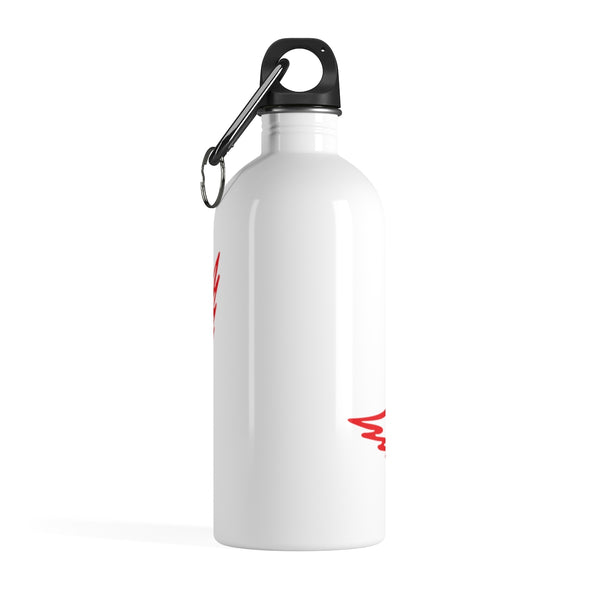 Sweet Emotion . Red Logo . Stainless Steel Water Bottle