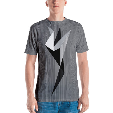 Origami Bird . Men's T-Shirt , PLANE-T . Transcendence 