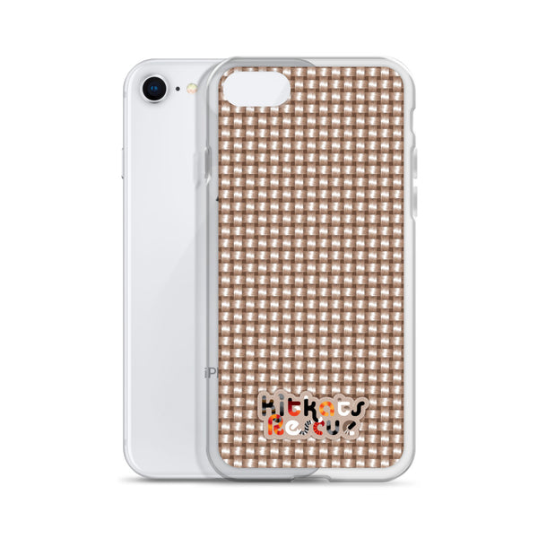 KitKats Rescue . Taupe Weave . iPhone Case