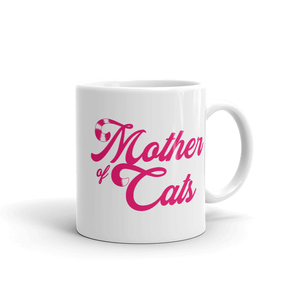 Mother Of Cats . Pink . Mug