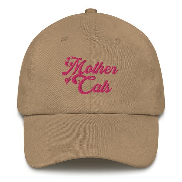 Mother Of Cats . Pink . Dad Hat