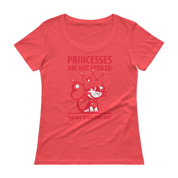 Princess . Red Print . Women's T-Shirt
