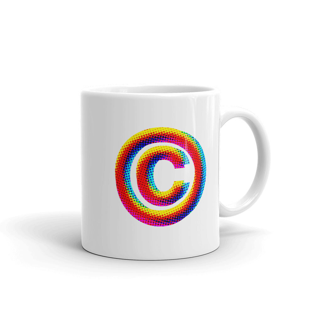 Copyright Symbol . Mug
