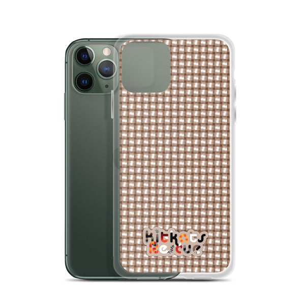 KitKats Rescue . Taupe Weave . iPhone Case