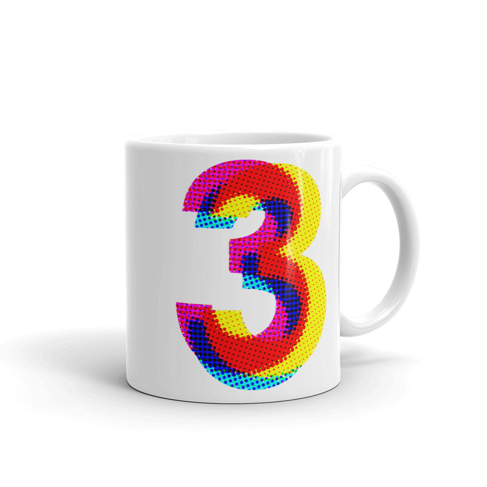 Three . Mug