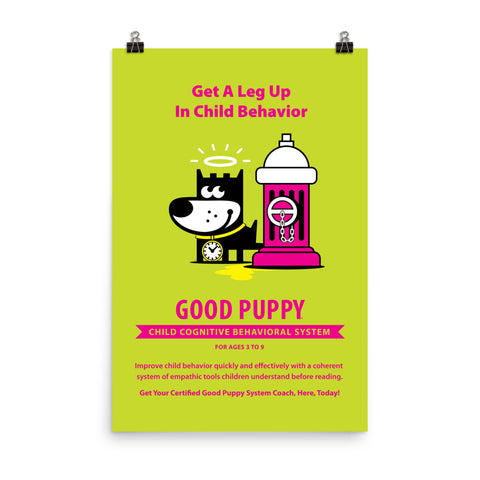 Good Puppy System Practice Promo Poster VI . 24x36