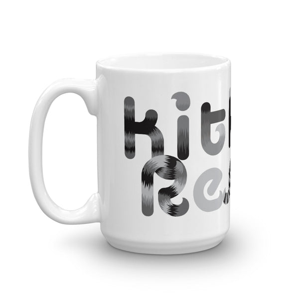 KitKats Rescue . Grayscale Logo . Mug