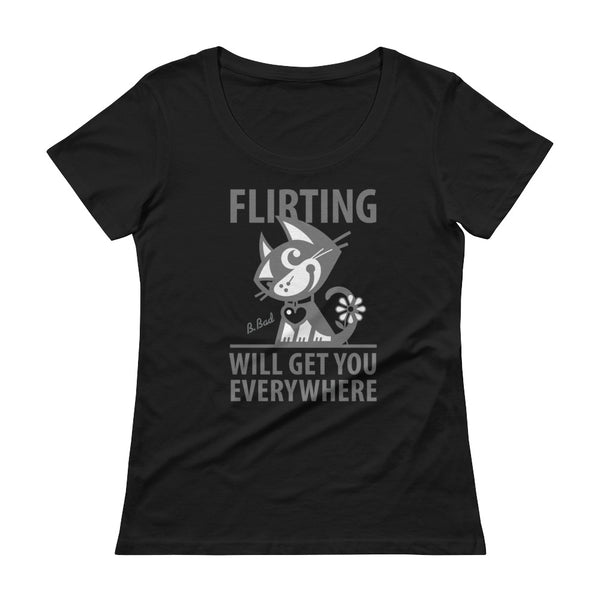 Funny Cat T-Shirt, Unique Tee, Betty Bad Kitty