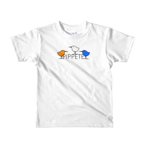 Free Birds . Sanderling Shorebirds . Graphic Tee . Kids' Jersey T-Shirt . PIPPETE . Free Birds