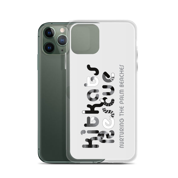 KitKats Rescue . Grayscale Logo . iPhone Case