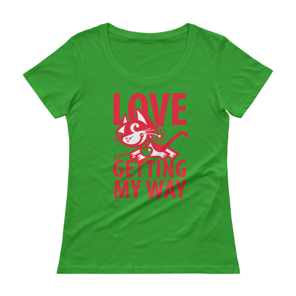 Love . Red Print . Women's T-Shirt