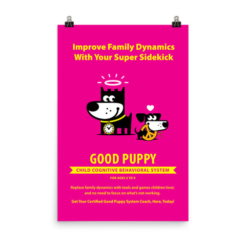 Good Puppy System Practice Promo Poster III . 24x36