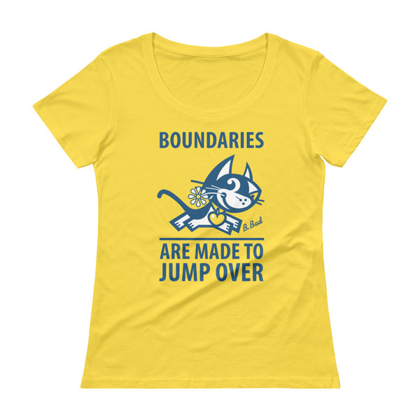 Boundaries . Blue Print . Women's T-Shirt