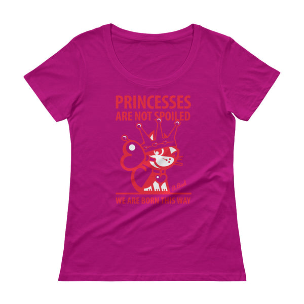 Princess . Red Print . Women's T-Shirt