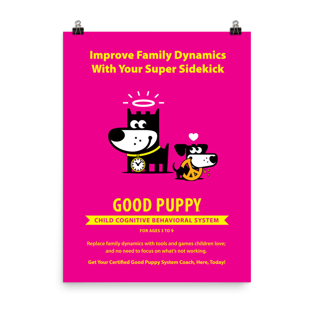 Good Puppy System Practice Promo Poster III . 18x24
