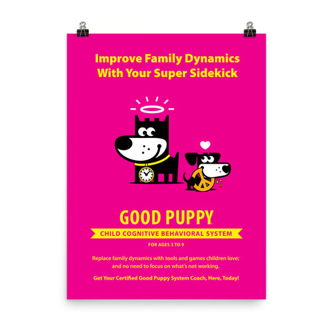 Good Puppy System Practice Promo Poster III . 18x24